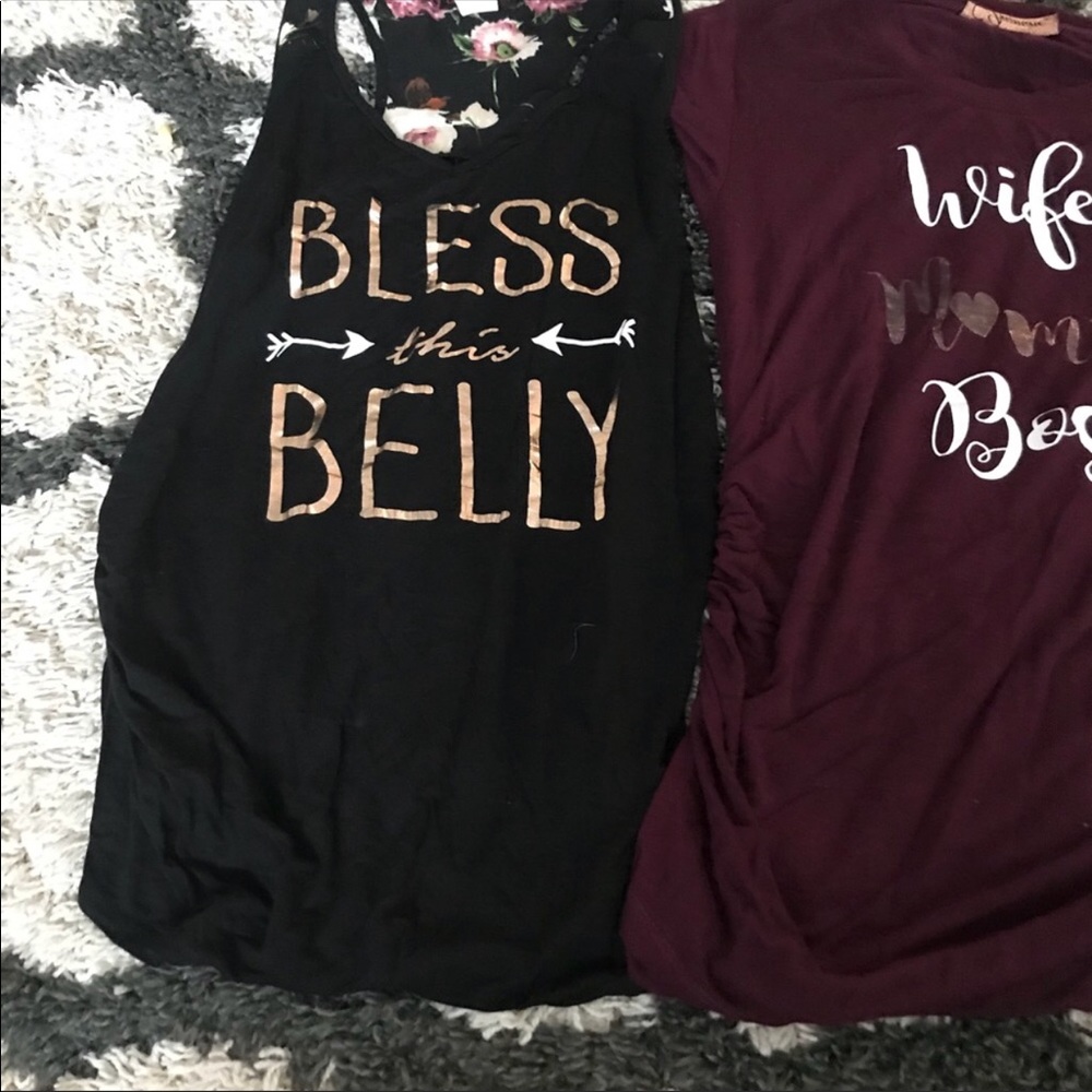 Medium maternity tank top